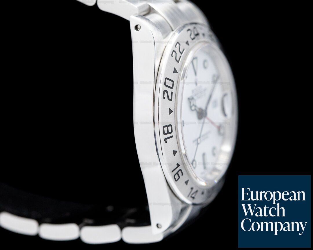 Rolex Explorer II 16570 White Dial Complete Ref. 16570