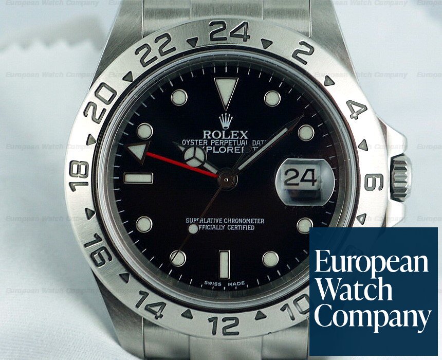 Rolex Explorer II Black Dial 2001 Ref. 16570