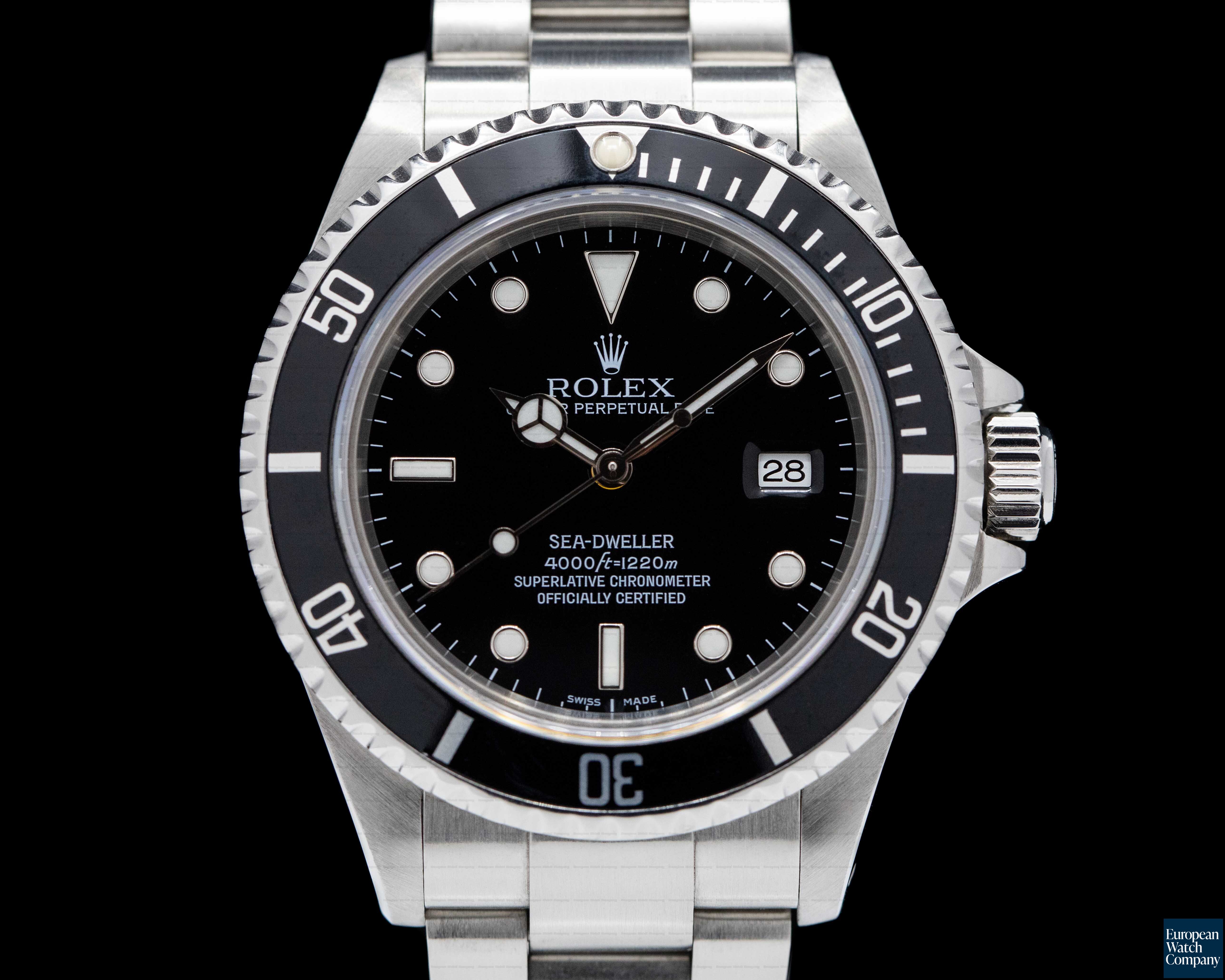 Rolex 16600 Sea Dweller 16600 SS / Bracelet 