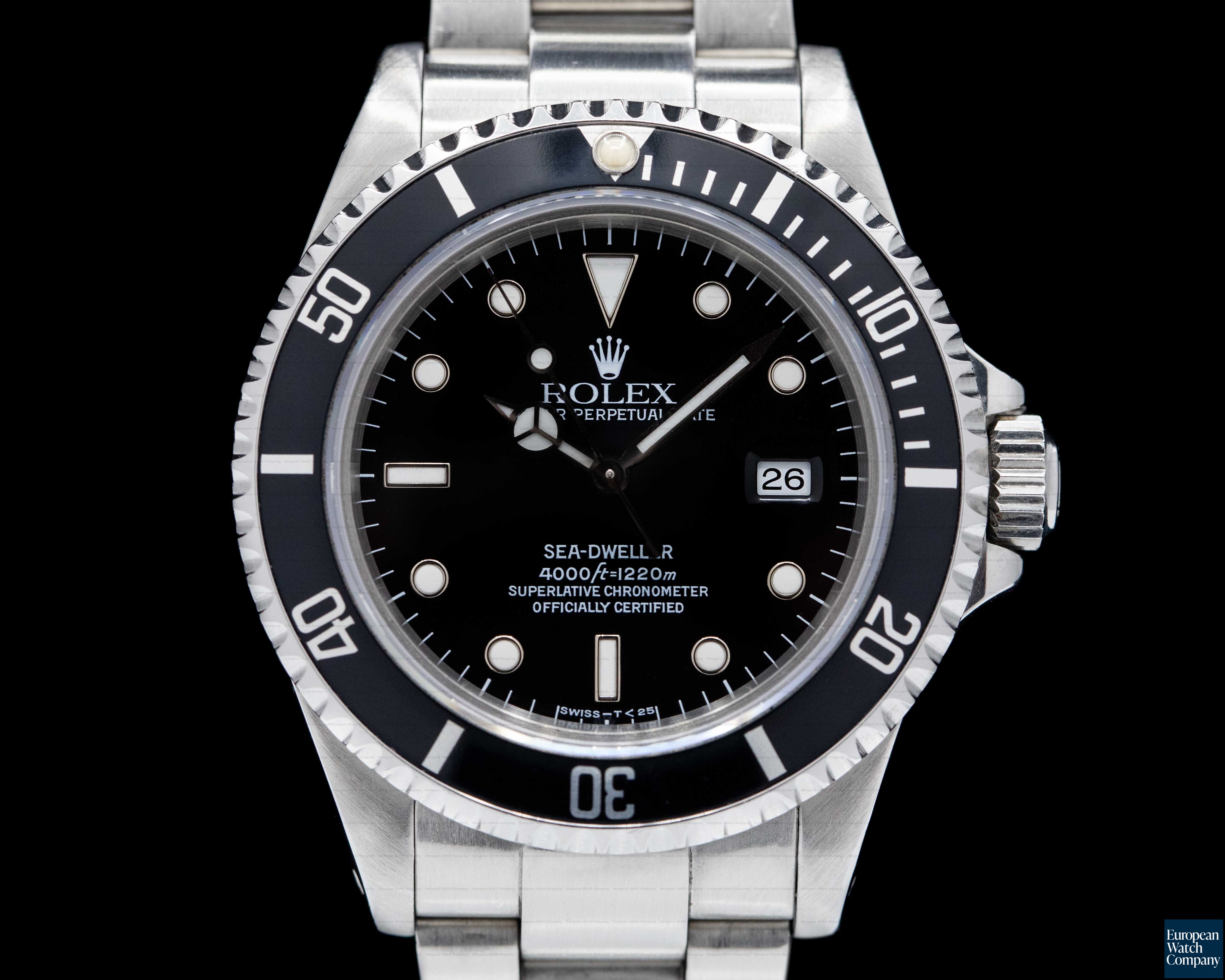 Rolex Sea Dweller 16600 SS Ref. 16600