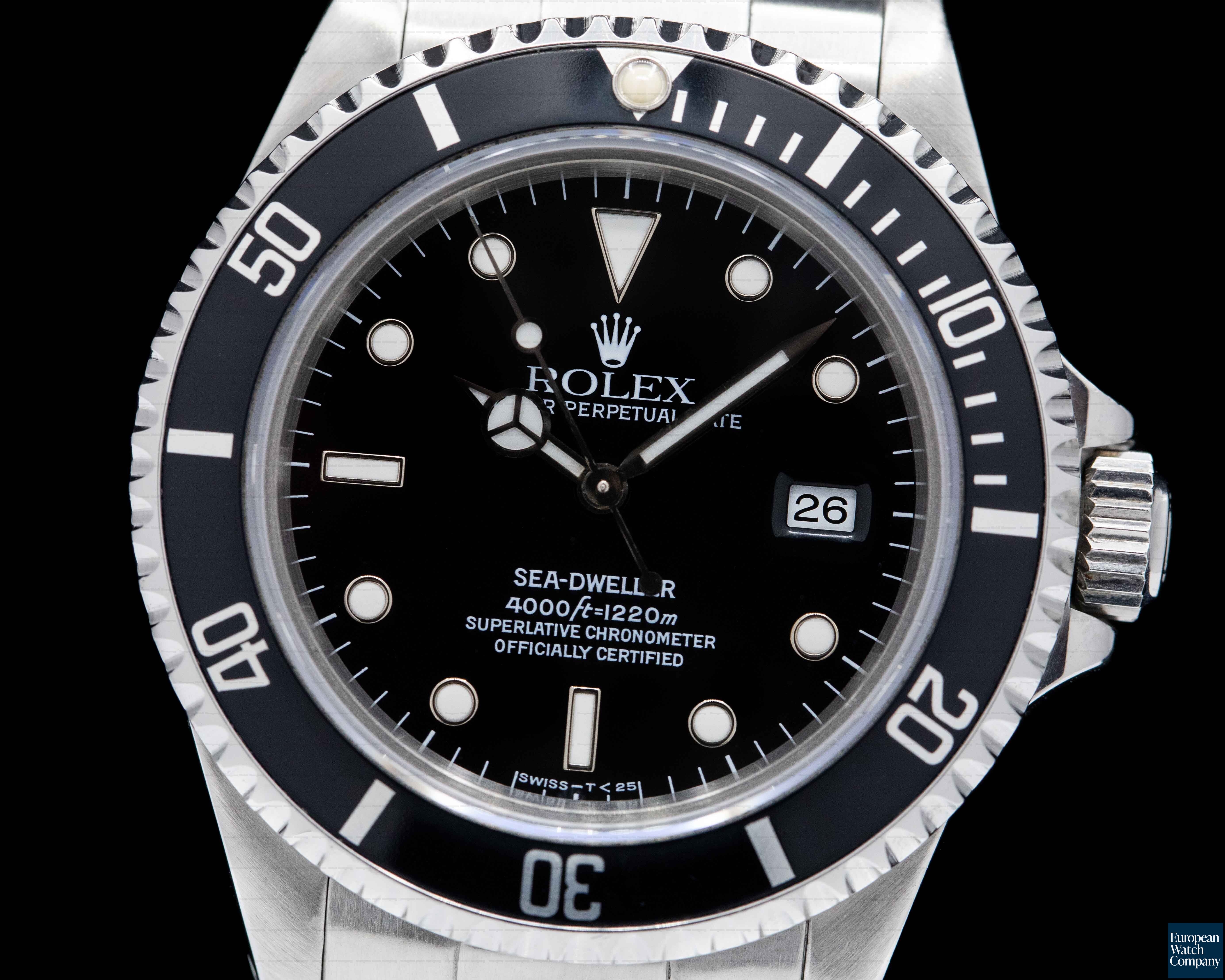 Rolex Sea Dweller 16600 SS Ref. 16600