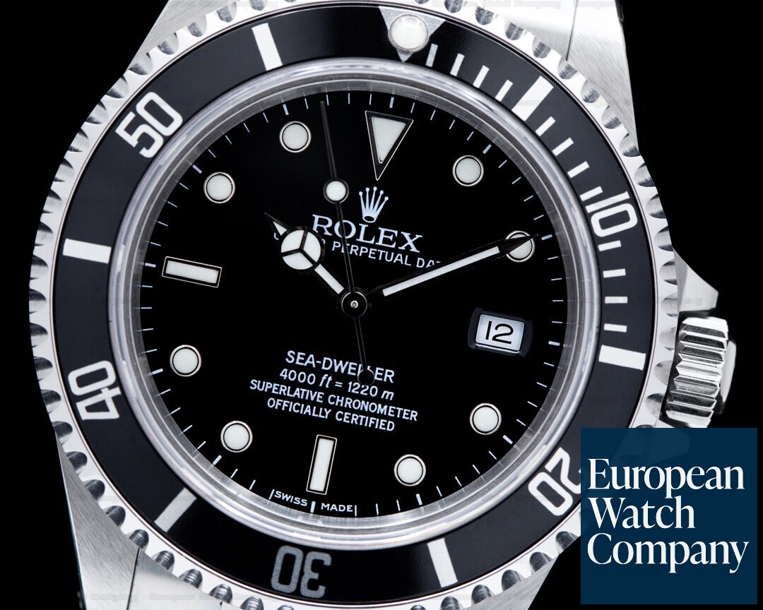 Rolex Sea Dweller 16600 SS Sharp Ref. 16600