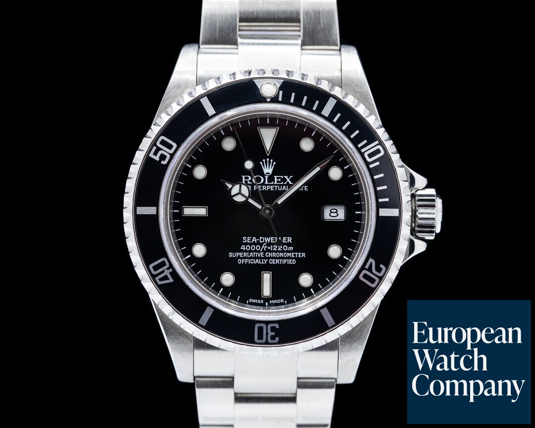Rolex Sea Dweller 16600 SS Sharp Ref. 16600