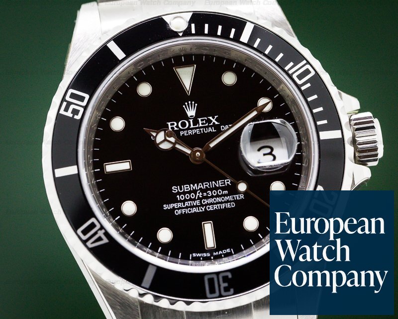 Rolex Submariner Date NEW OLD STOCK / STICKERS Ref. 16610