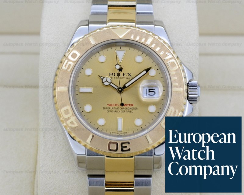 Rolex 16623 Yacht Master Champagne Dial 18K / SS  