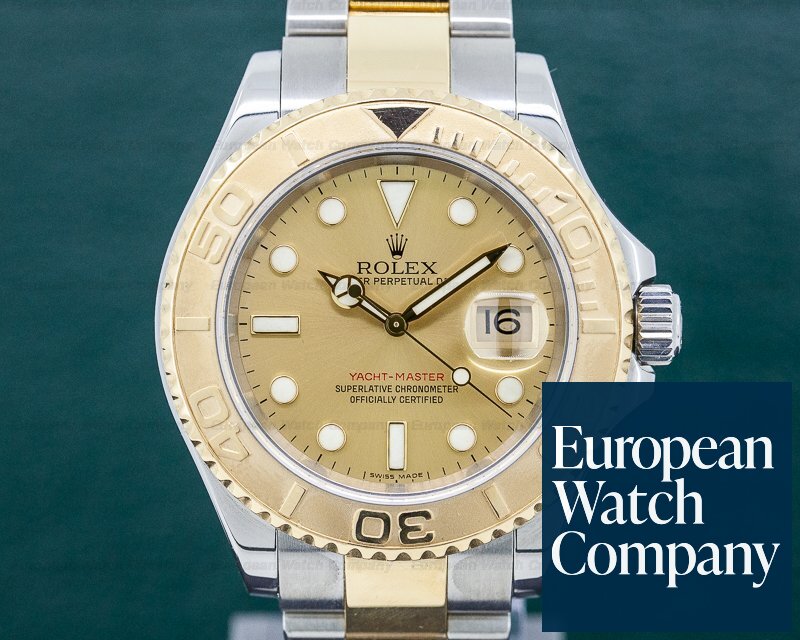 Rolex Yacht Master Champagne Dial 18K / SS Ref. 16623