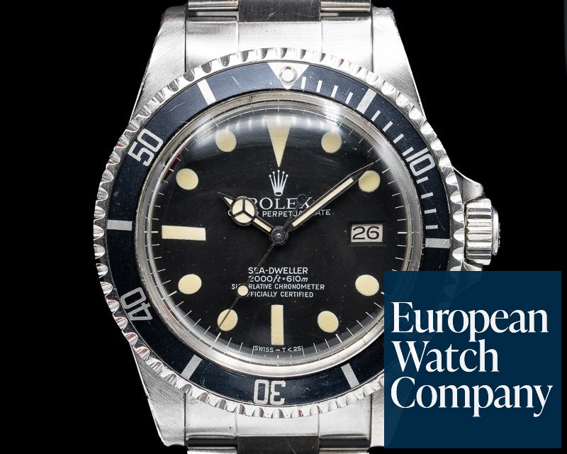 Rolex Vintage Sea Dweller FULL SET WOW c. 1983 Ref. 1665