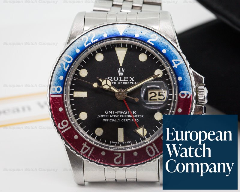 Rolex 1675 GMT Master Blue / Red 