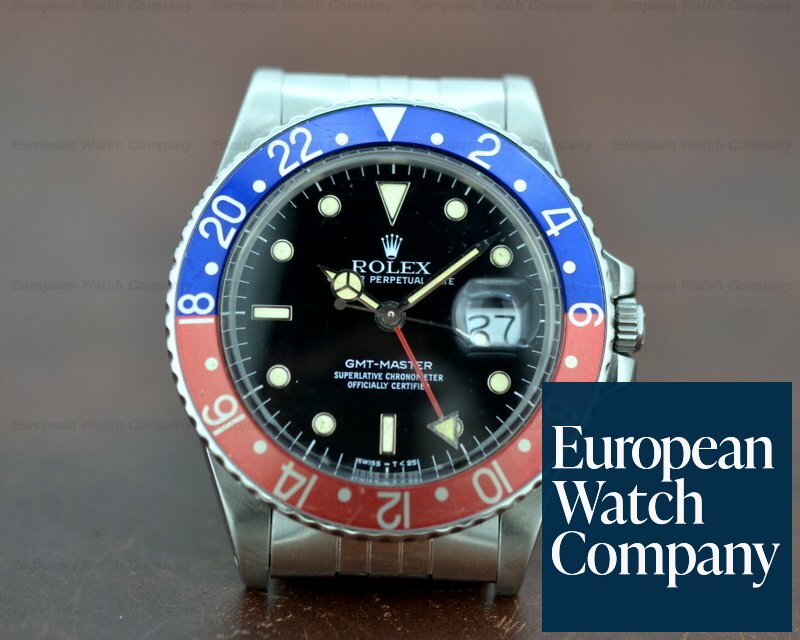 Rolex 16750 GMT Master Blue / Red 