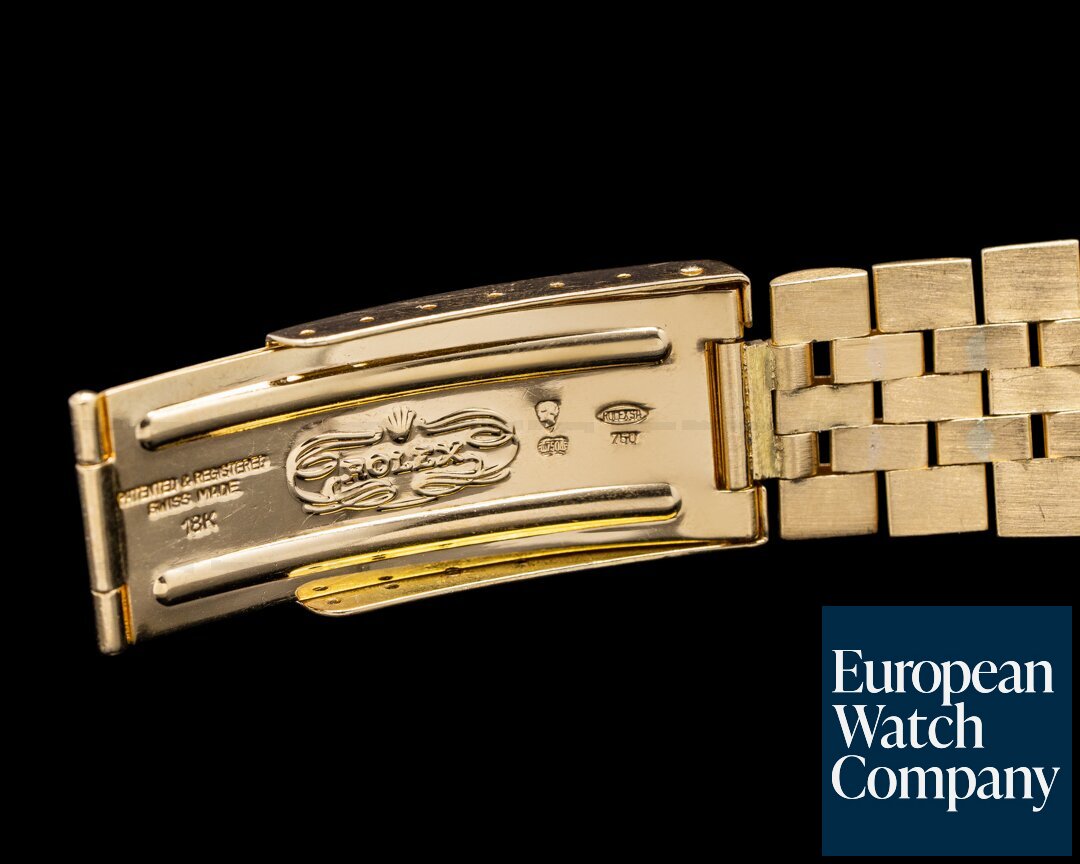 Rolex Day Date Silver Dial 18k YG Jubilee Bracelet 1967 Ref. 1802