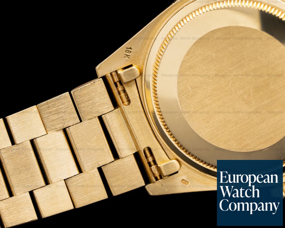 Rolex Day Date 18038 Champagne Dial Yellow Gold c. 1983 Ref. 18038