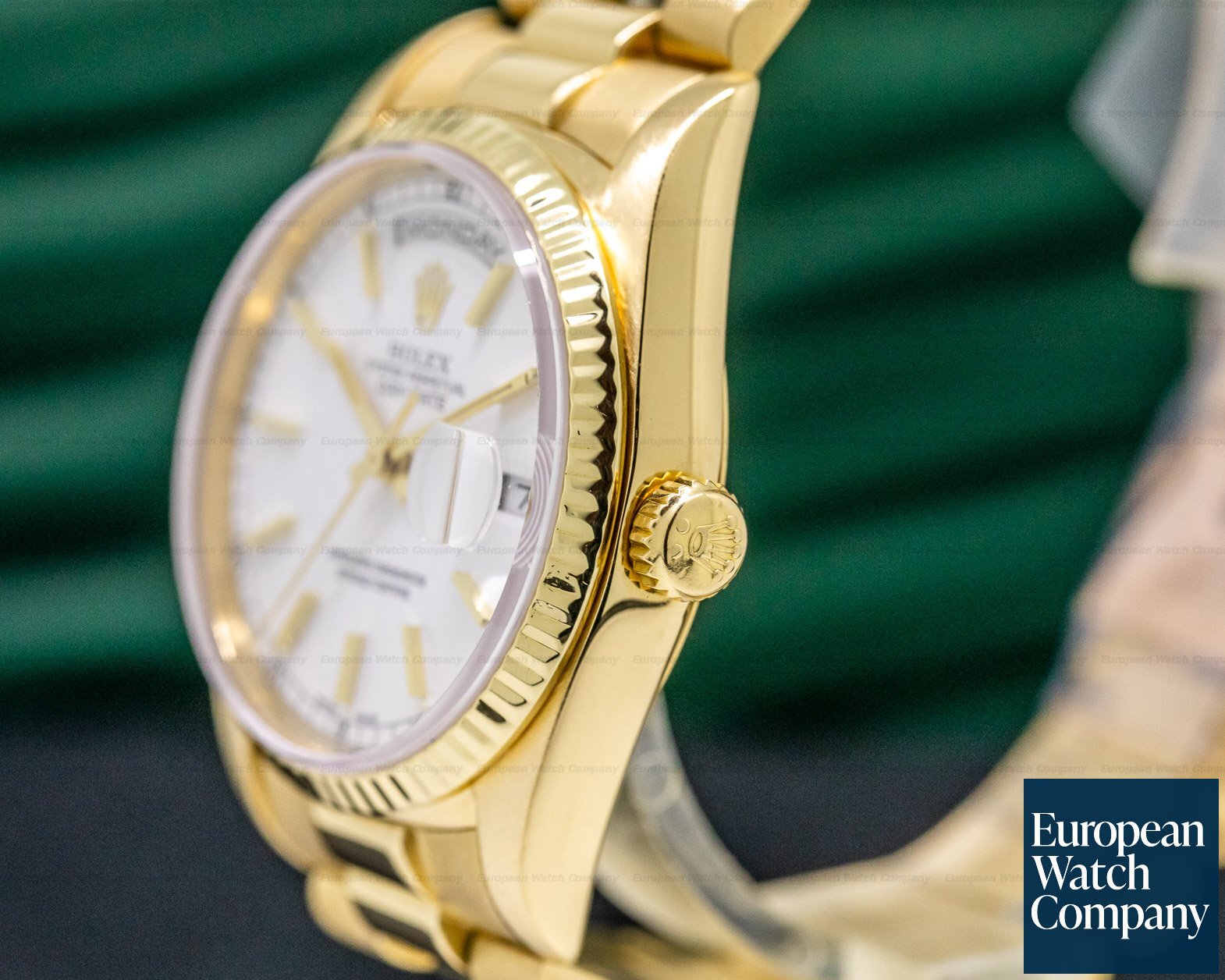 Rolex Day Date President White Dial 18K Yellow Gold Ref. 18238
