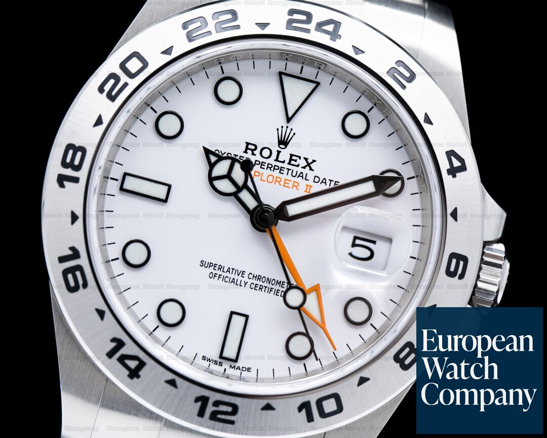 Rolex Explorer II 216570 White Dial SS 2020 Ref. 216570