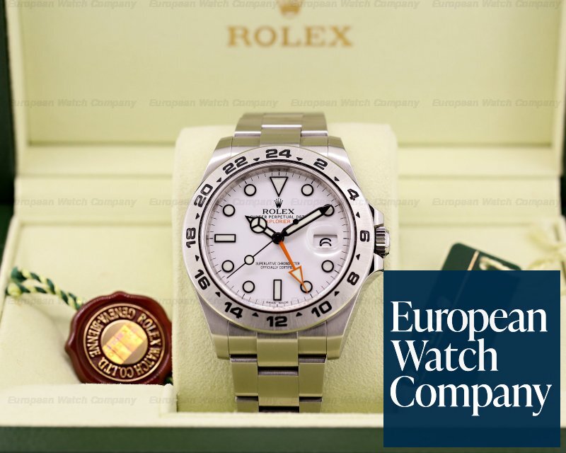 Rolex 216570 Explorer II White Dial SS / SS