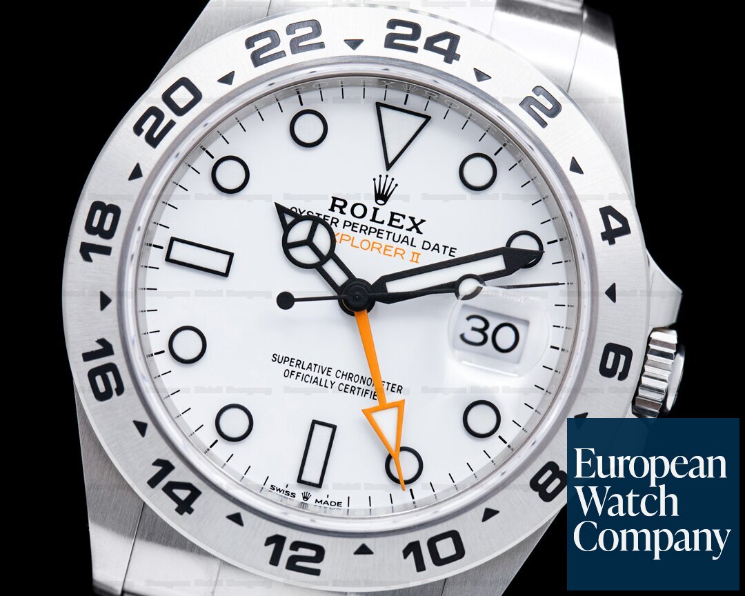 Rolex Explorer II 226570 White Dial SS 2021 Model Ref. 226570