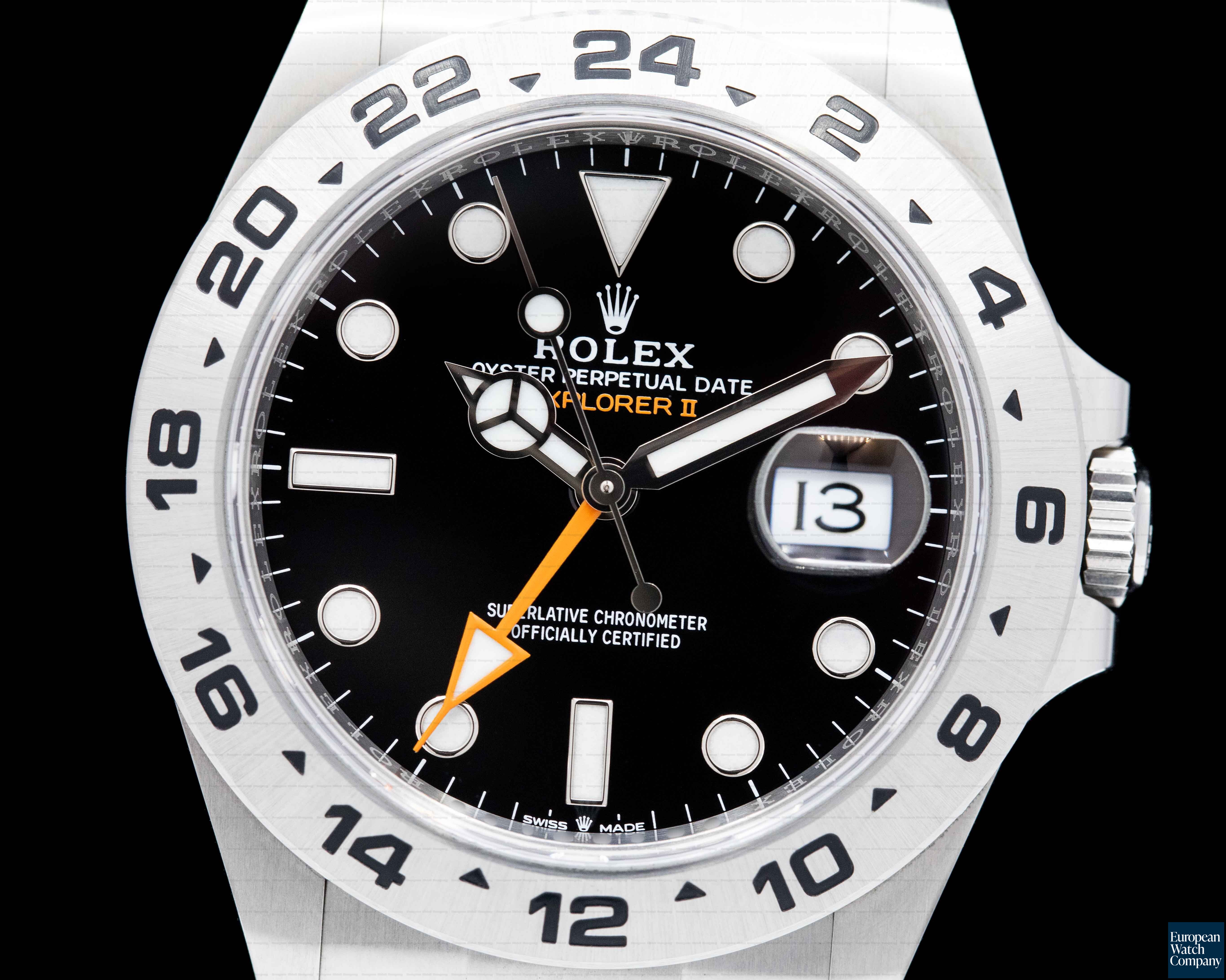 Rolex Explorer II Black Dial SS 2021 Ref. 226570