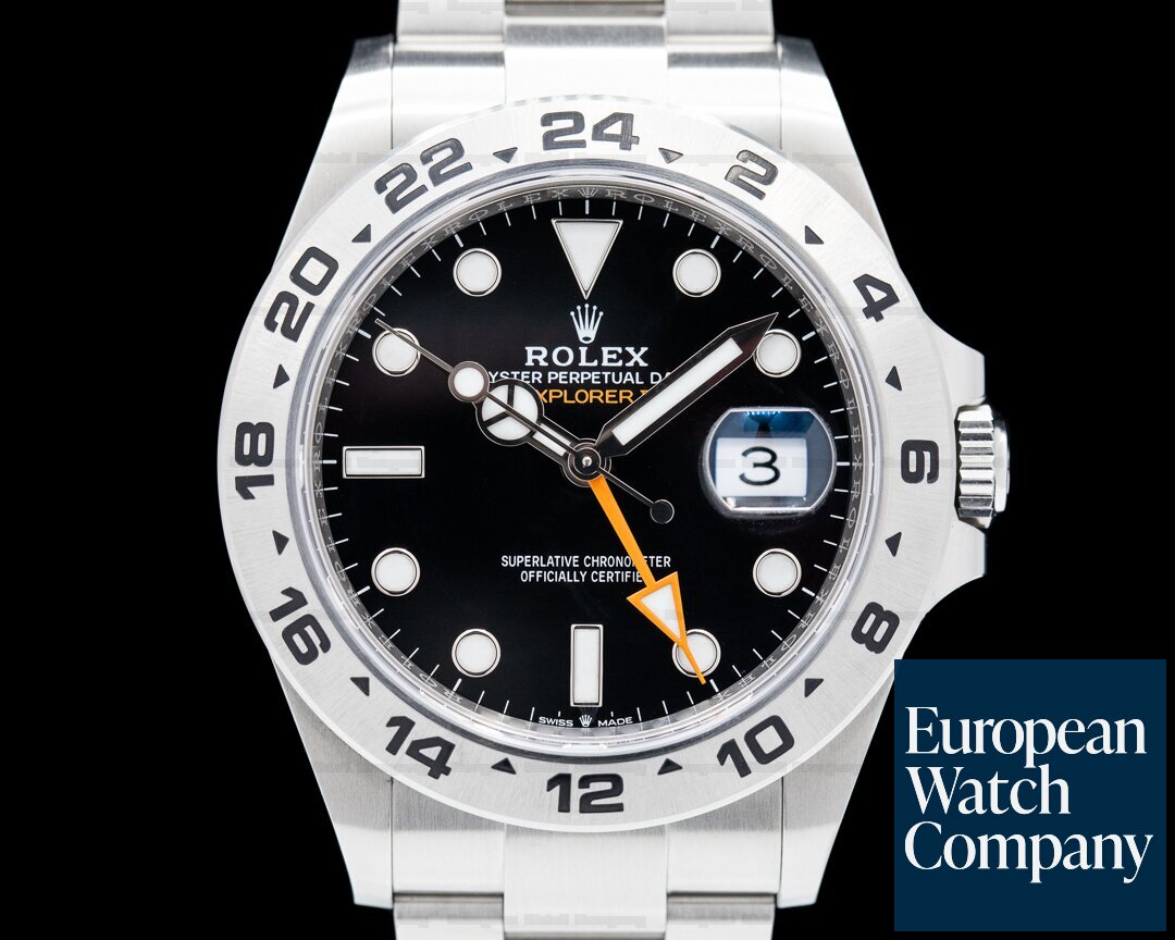 Rolex Explorer II Black Dial SS 2021 Ref. 226570