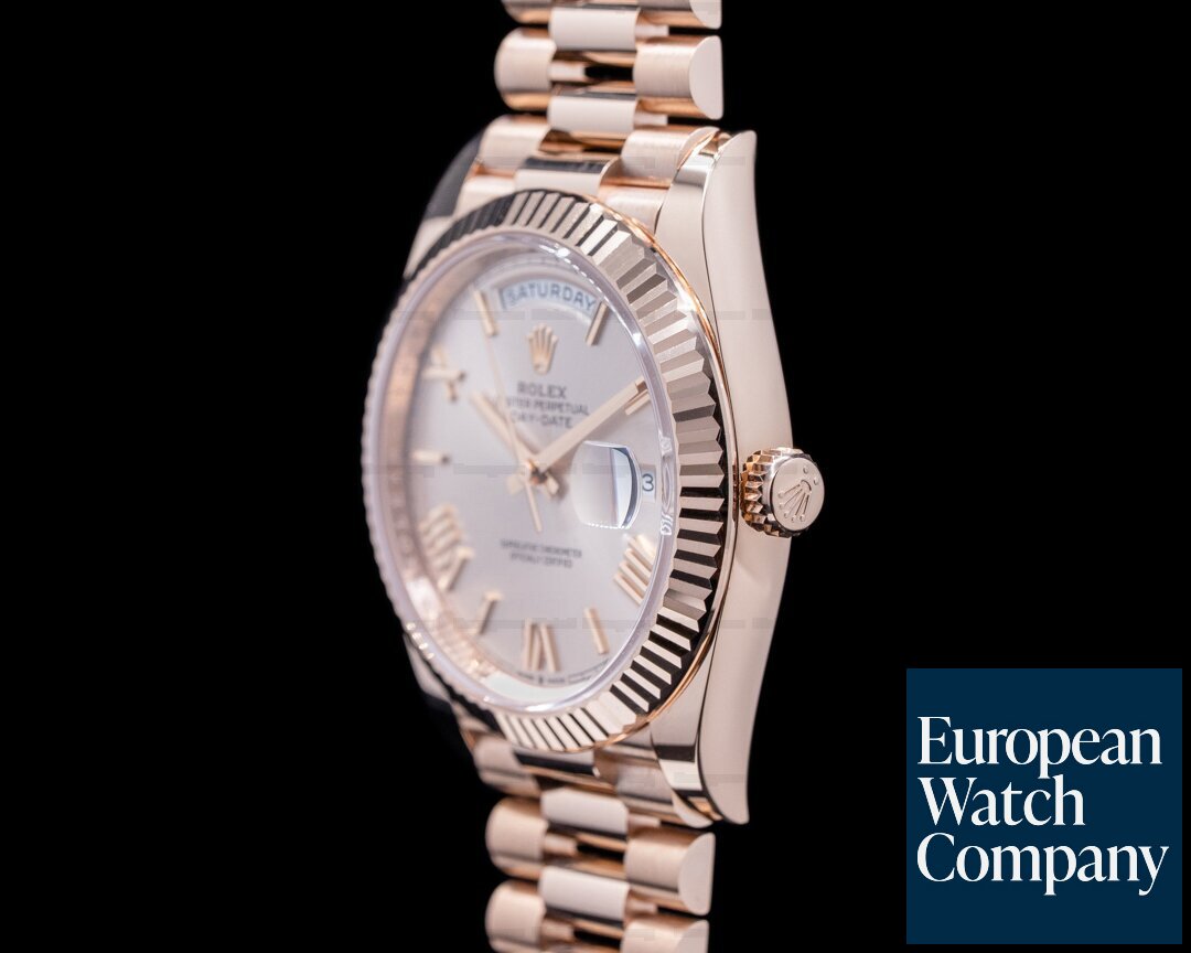 Rolex Day Date Presidential Everose Gold Rose Dial 40MM Ref. 228235