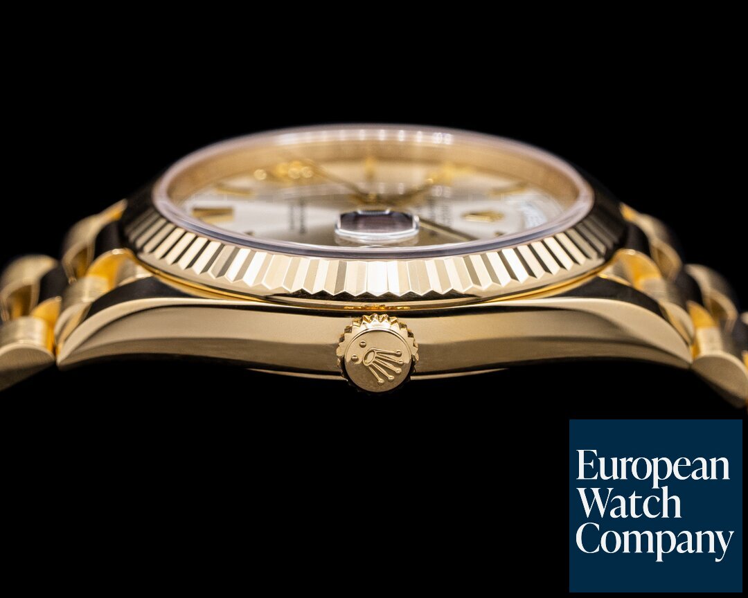 Rolex Day Date 228238 Presidential 18k Yellow Gold with Silver Dial 40MM Ref. 228238