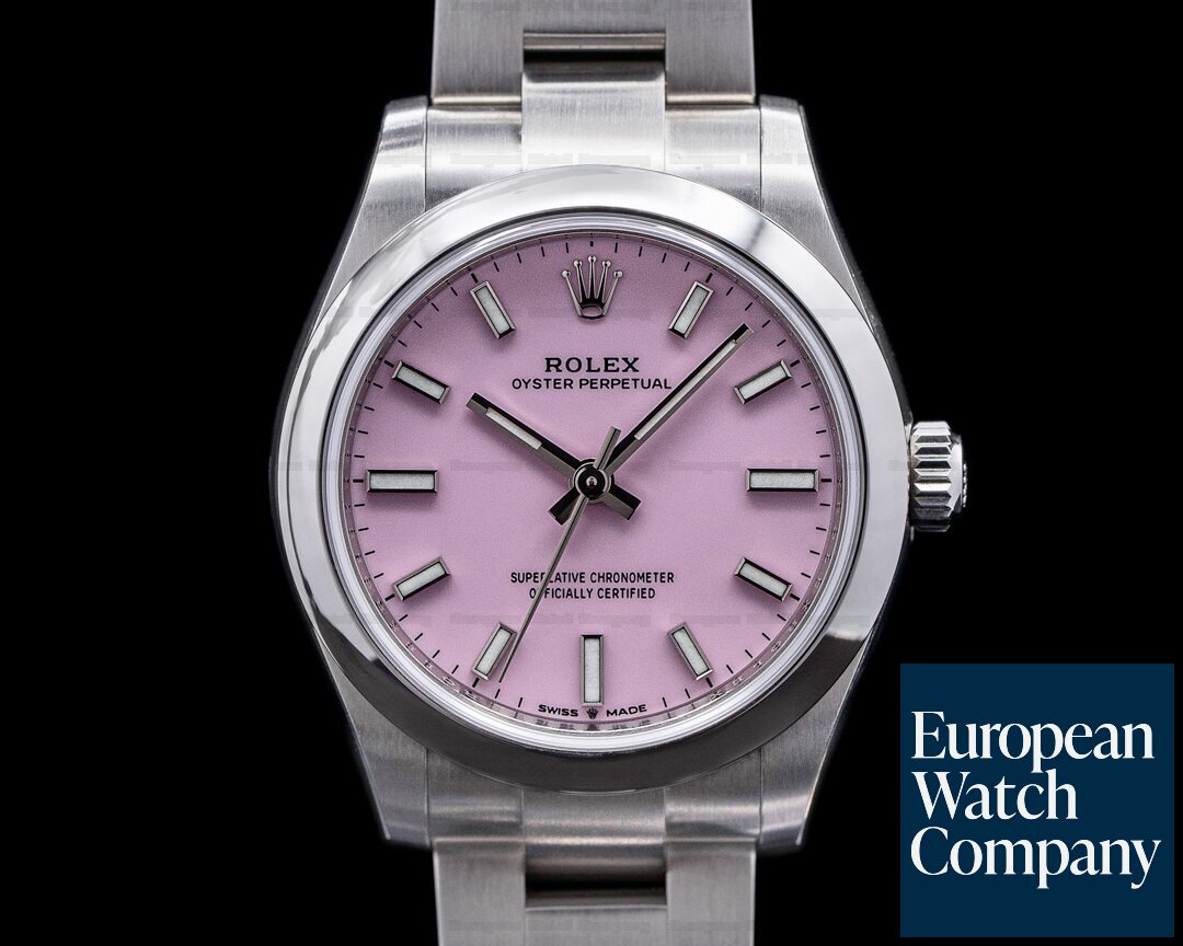 Rolex Oyster Perpetual 277200 31mm SS / Candy Pink Ref. 277200