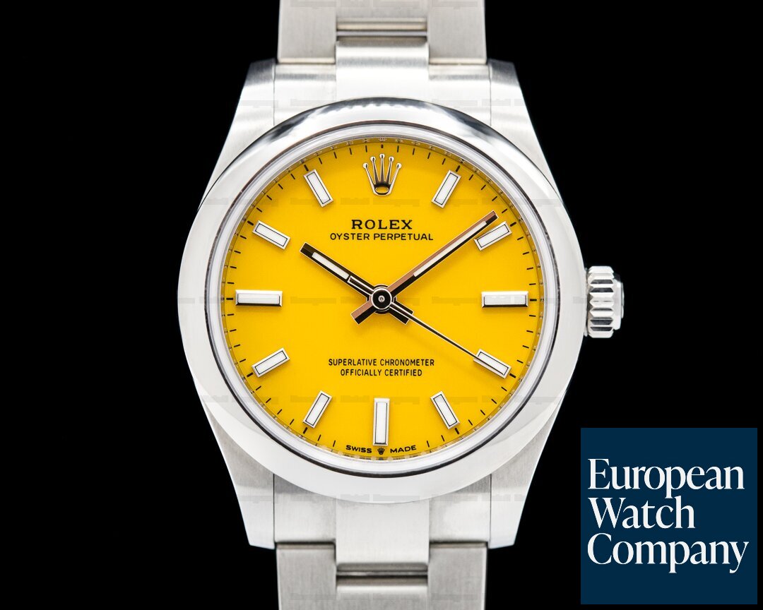 Rolex 277200 Oyster Perpetual 277200 31mm SS Yellow