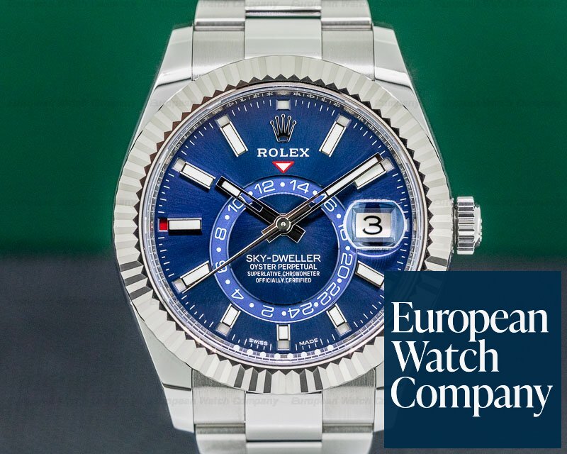 Rolex Sky Dweller 326934 Steel Blue SS / Bracelet 2019 Ref. 326934