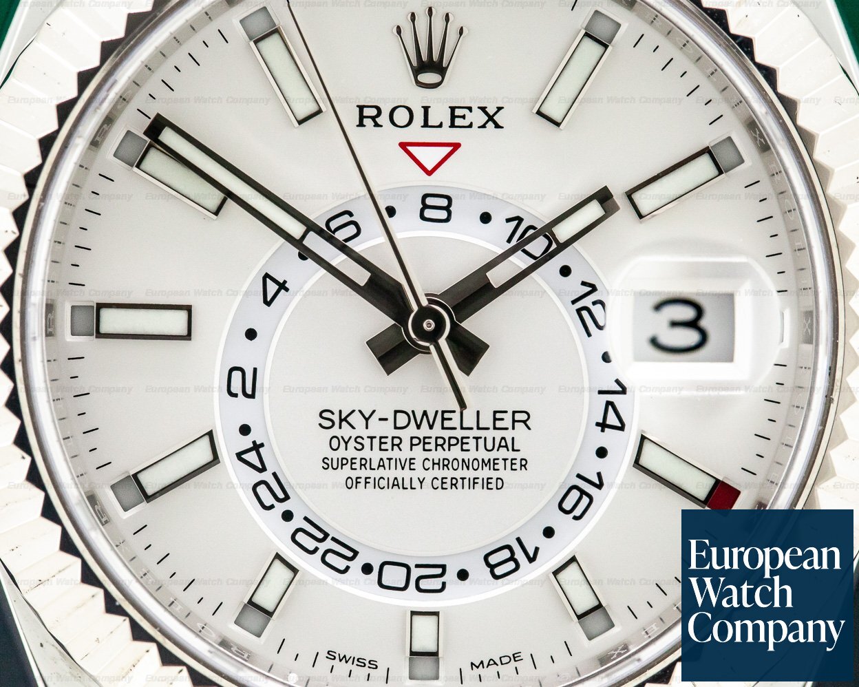 Rolex Sky Dweller Steel White Dial SS Ref. 326934