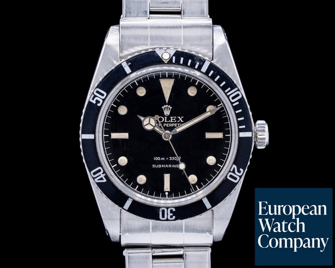 Rolex 5508 5508 Small Crown Gilt Submariner / GLOSSY 