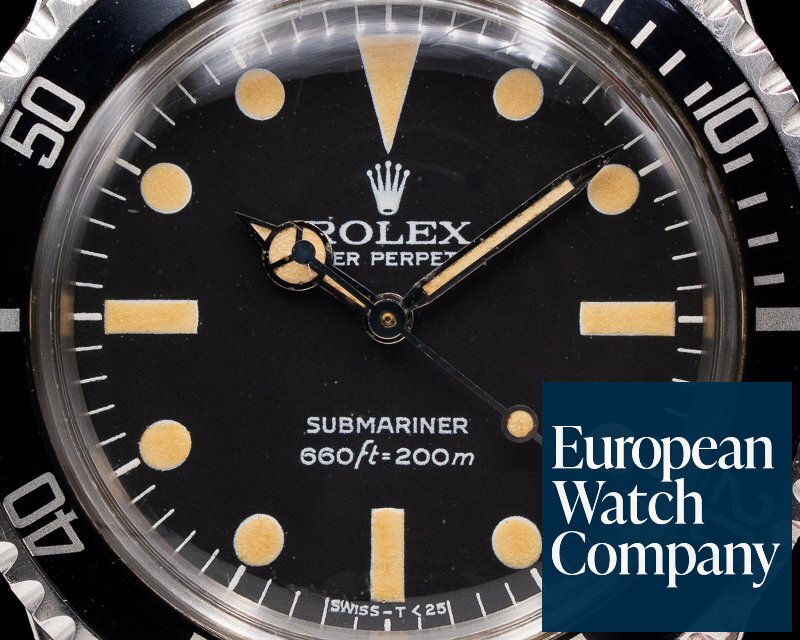 Rolex Vintage Submariner 5513 Maxi Matte Dial NICE Ref. 5513