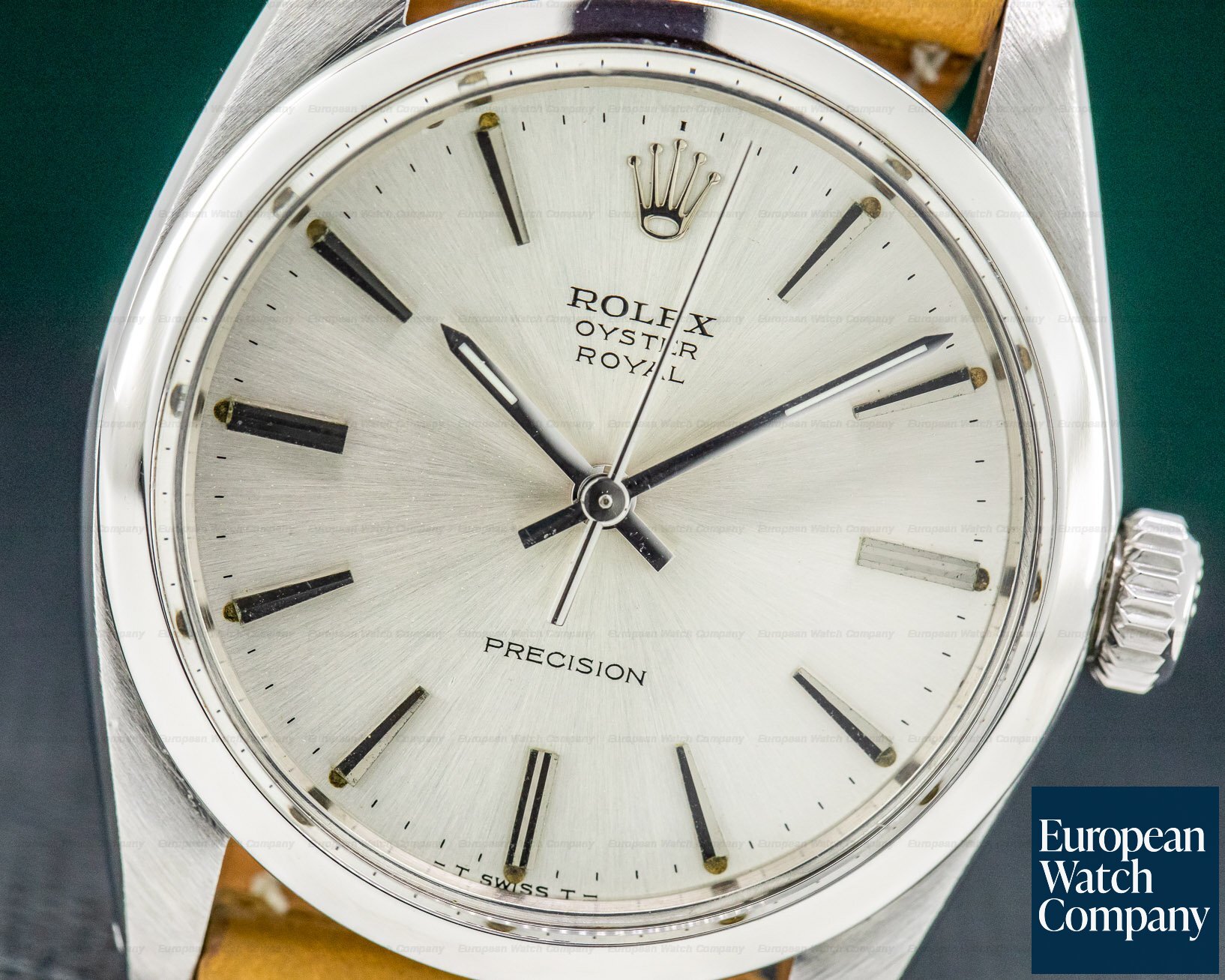 Rolex Oyster Precision Royal SS Silver Dial 34MM Ref. 6426