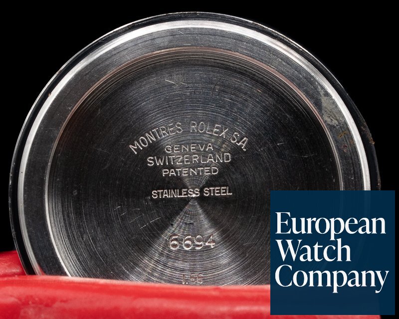Rolex Oyster Date SS Silver Dial Bracelet c. 1966 Ref. 6694
