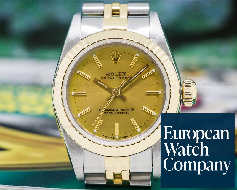 Rolex Oyster Perpetual Ladies Datejust Champagne Dial Ref. 6719