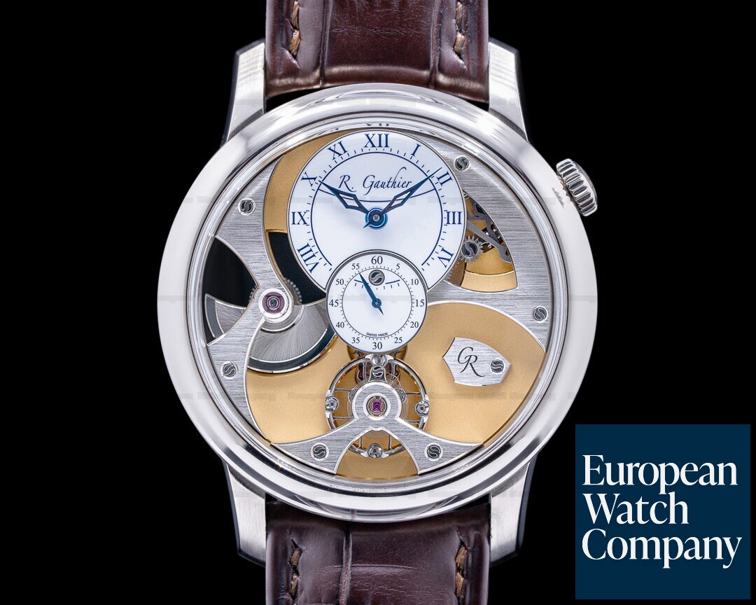Romain Gauthier Insight Micro Rotor White Gold LIMITED to 10 PIECES 2022 Ref. MON00360