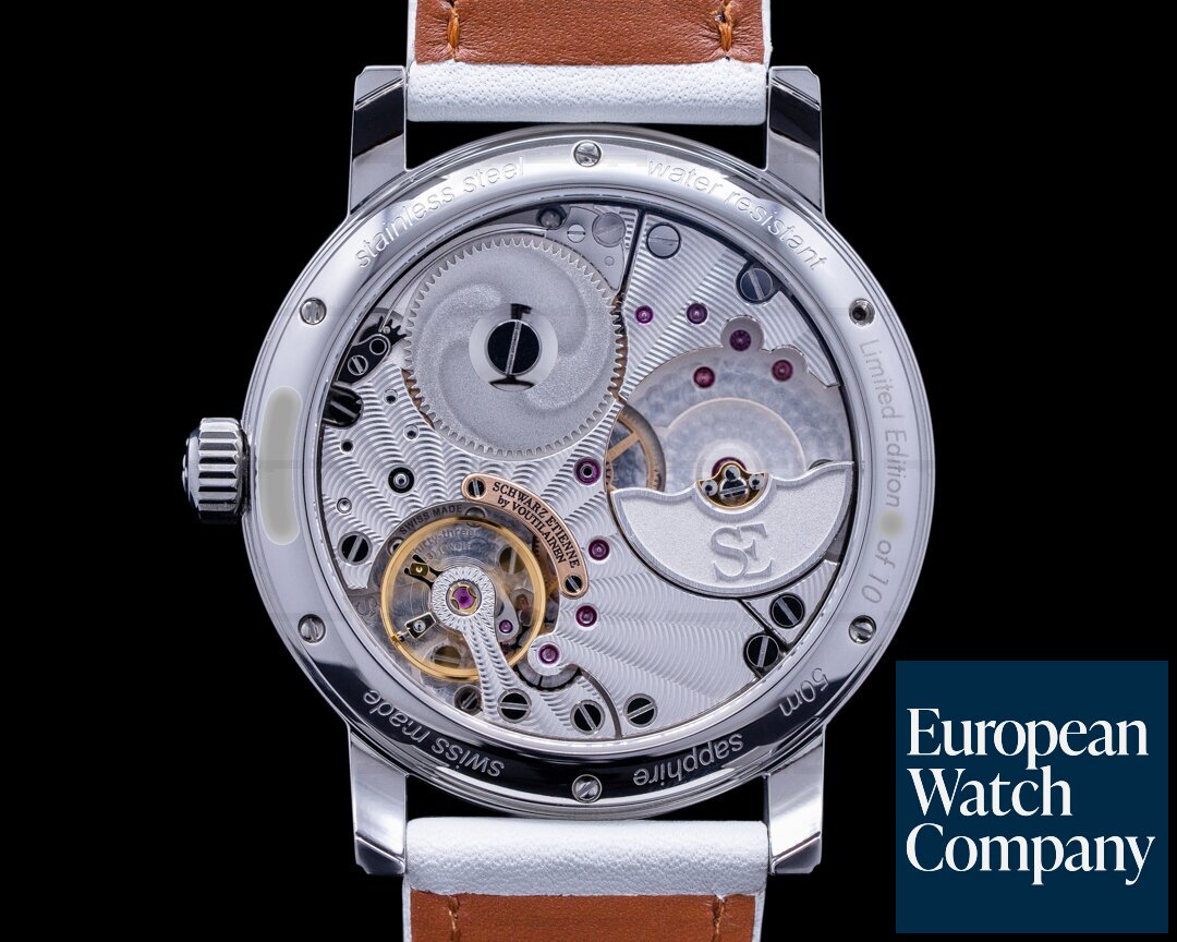 Schwarz Etienne Roma Synergy by Kari Voutilainen SS / Pink-Purple Dial LIMITED For Golds Ref. WROVMA12SS02CUBCLTD-A