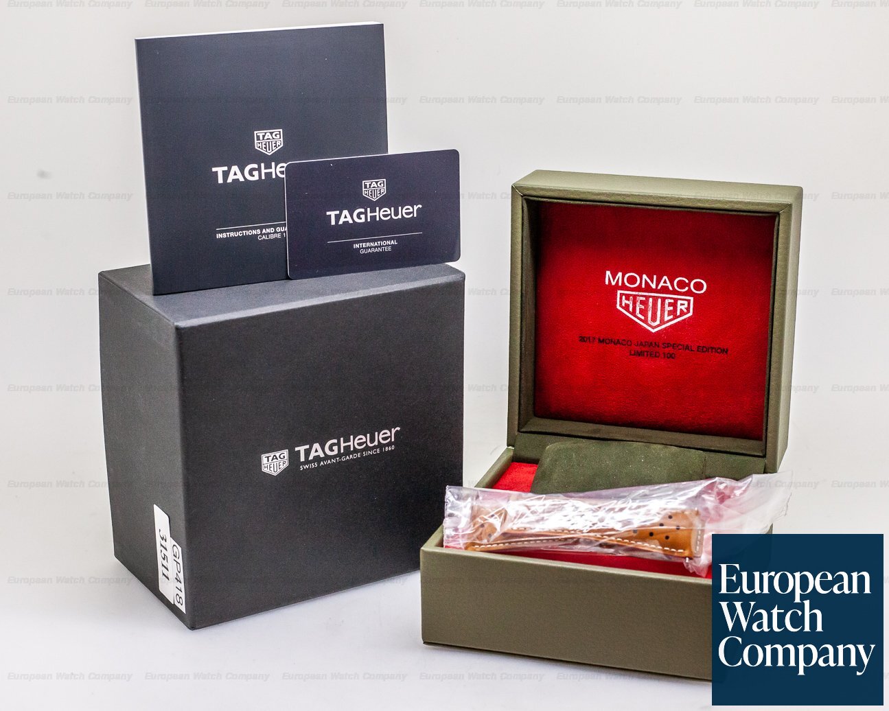 TAG Heuer Monaco Mens Club Japan Watch Limited to 100 Pieces Ref. CAW211E