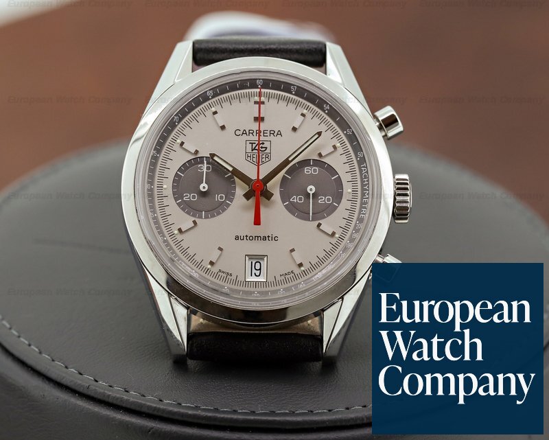 TAG Heuer CV2117 Carrera 40th Aniversary Jack Heuer Limited Edition SS  (23032) | European Watch Co.