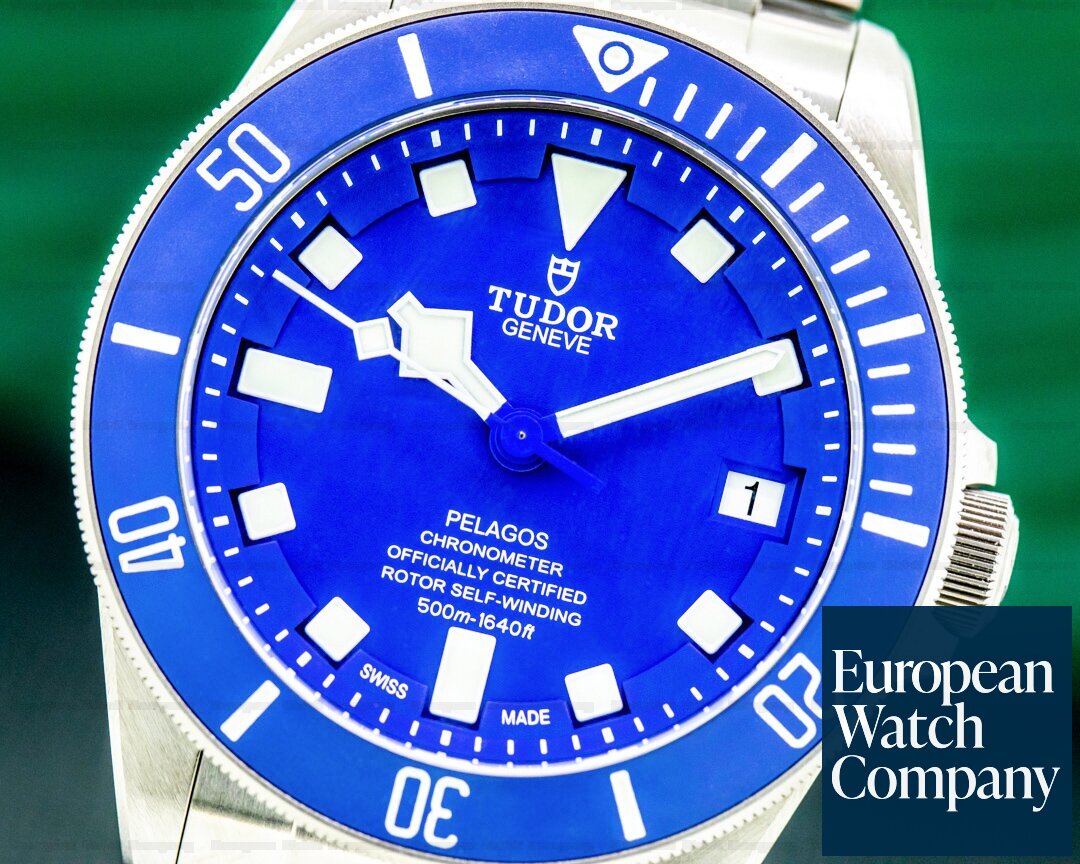 Tudor Pelagos Blue Dial In-House Caliber Titanium Ref. 25600TB 