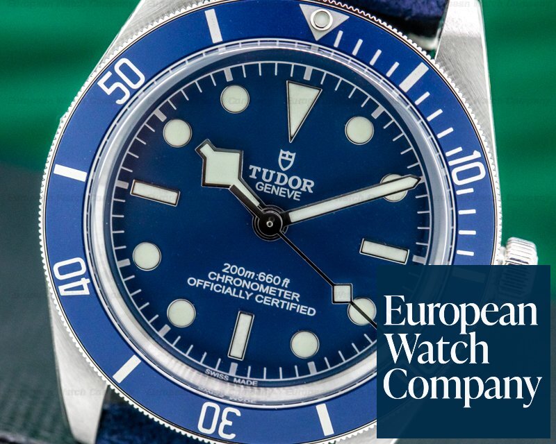 Tudor Tudor Black Bay Fifty-Eight Blue SS 2020 New Model UNWORN Ref. 79030B-0002