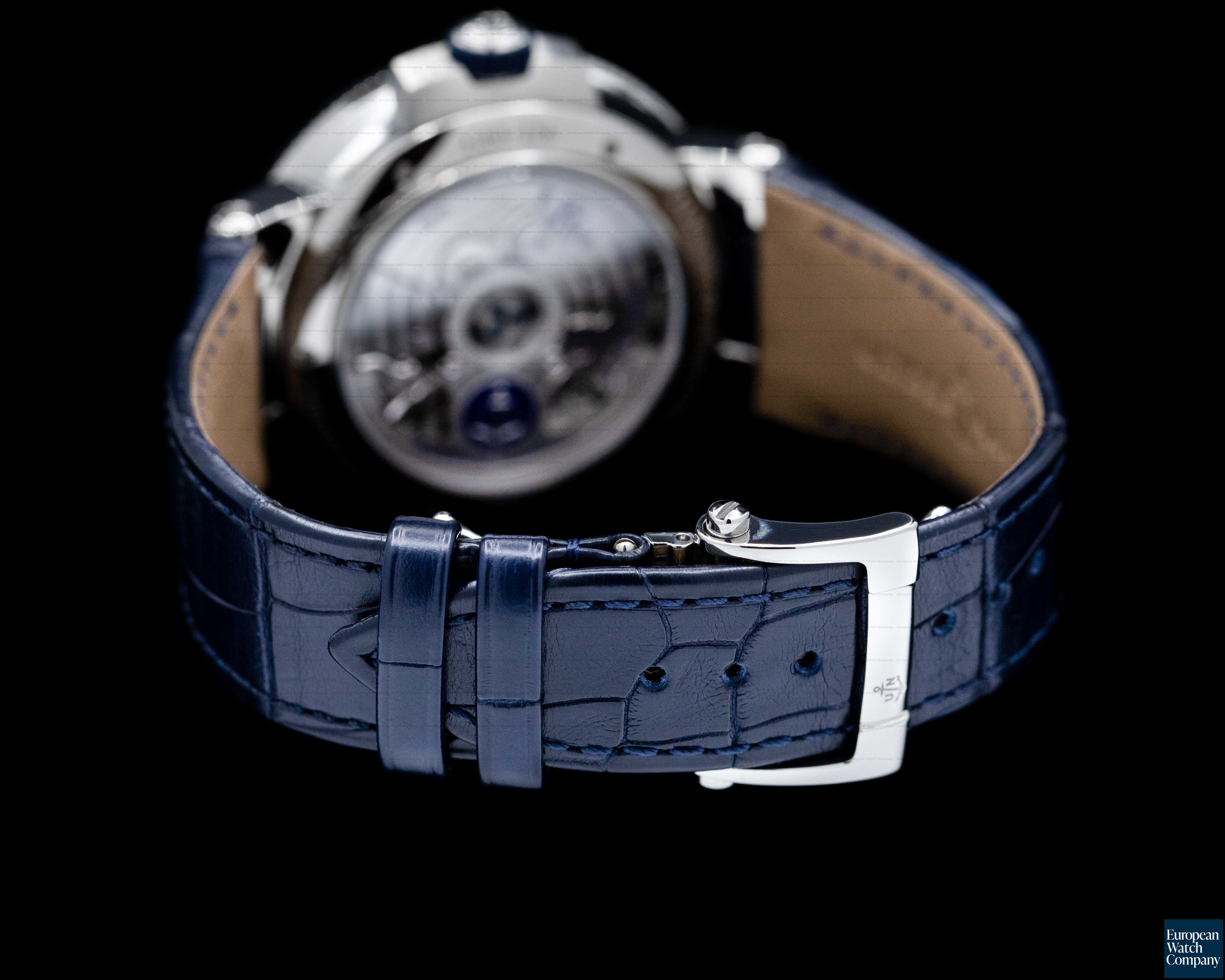 Ulysse Nardin Ulysse Nardin Marine Chronometer Manufacturer Blue Dial Limited Ref. 1183-126/63