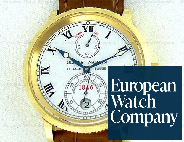 Ulysse Nardin Marine Chronometer 1846 YG Ref. 261-77-40