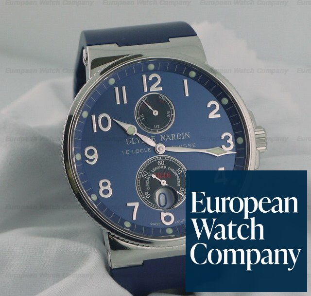 Ulysse Nardin 263-66 Marine Chronometer 1846 Blue