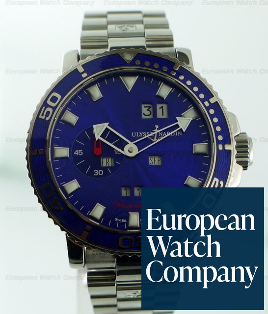 Ulysse Nardin Marine/Acqua Perpetual Blue LTD Ref. 333-77-7