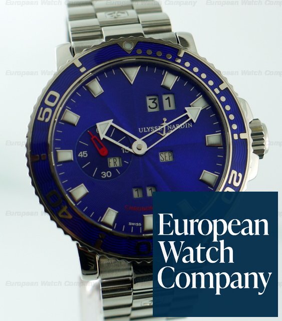 Ulysse Nardin Marine/Acqua Perpetual Blue LTD Ref. 333-77-7