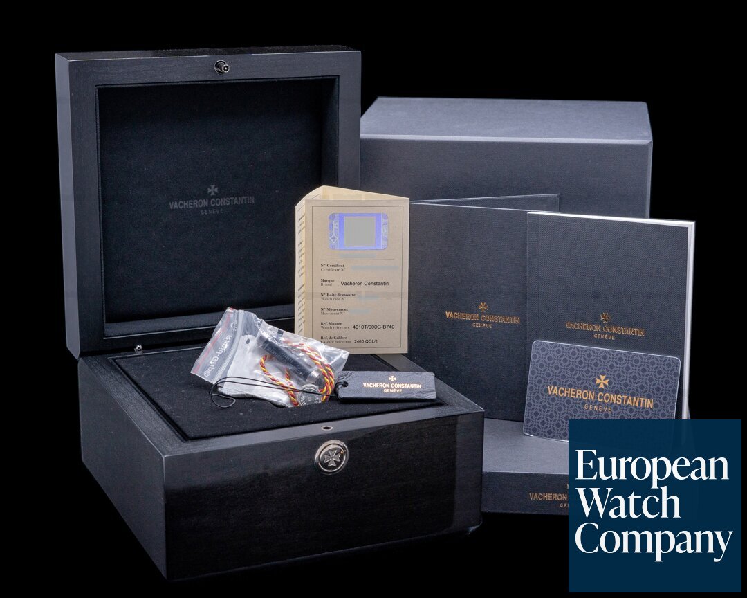 Vacheron Constantin Traditionnelle Complete Calendar 18K White Gold Ref. 4010T/000G-B740