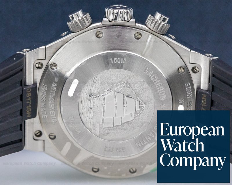 Vacheron Constantin Overseas Perpetual Chronograph SS Gray Dial / Rubber Ref. 49020/00W-9656