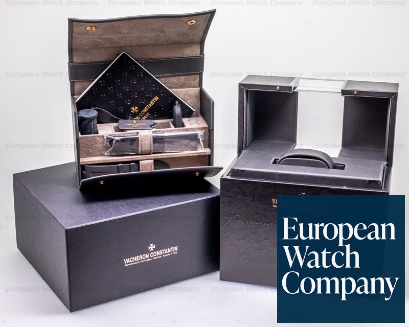 Vacheron Constantin Overseas Chronograph SS Silver Dial / Rubber LIMITED Ref. 49150/000A-9017