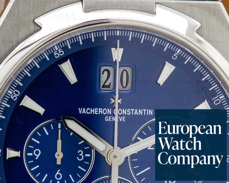 Vacheron Constantin Overseas Chronograph Blue Dial SS / SS Ref. 49150/B01A-9745