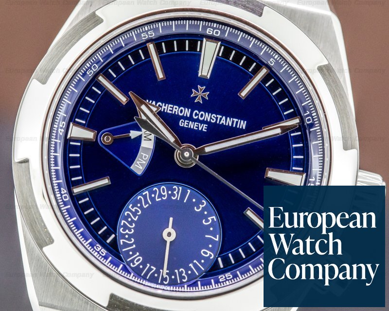 Vacheron Constantin Overseas Dual Time 7900V SS Blue Dial UNWORN Ref. 7900V/110A-B334