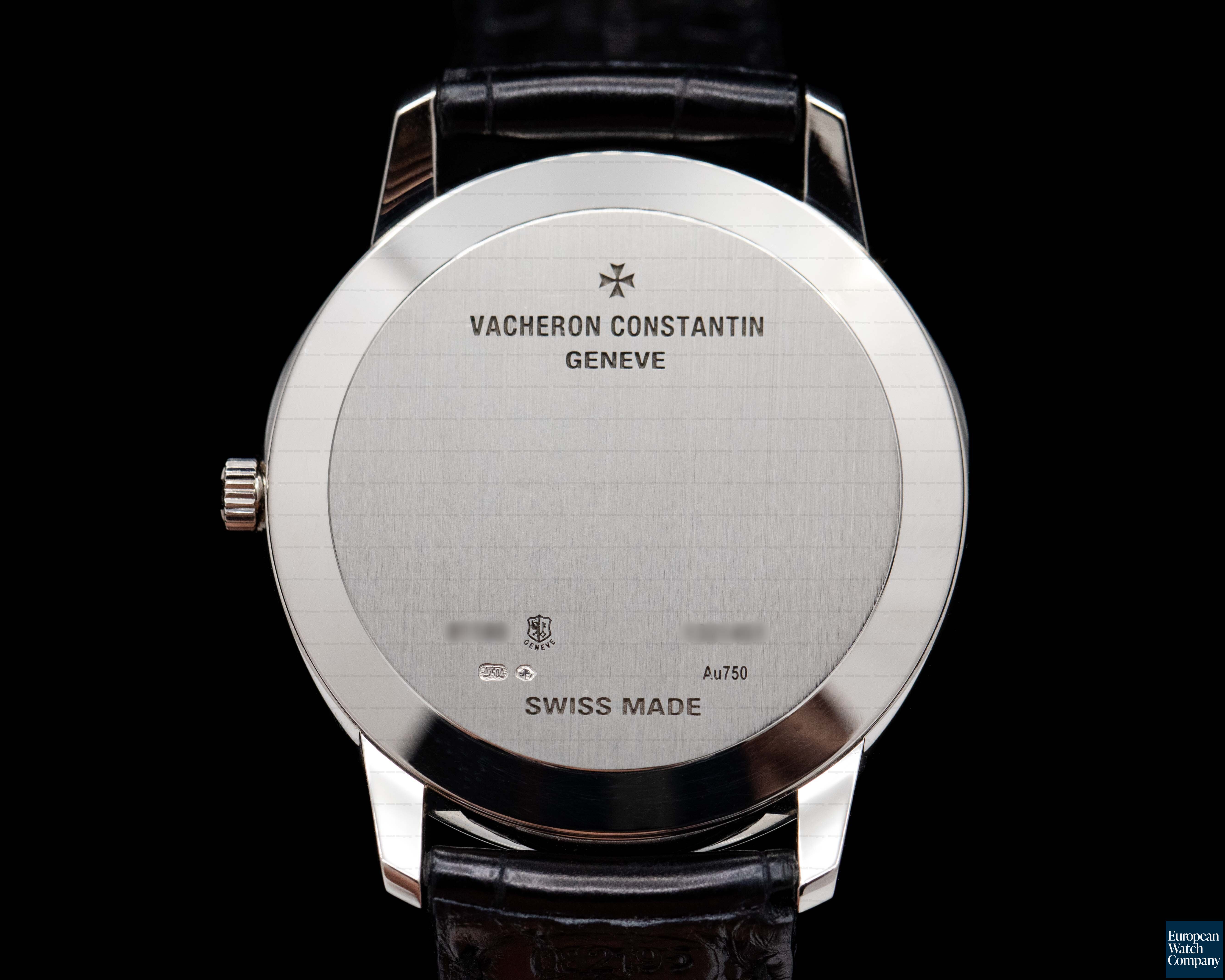 Vacheron Constantin Patrimony Contemporaine 18K White Gold 40MM Ref. 81180-000G-9117
