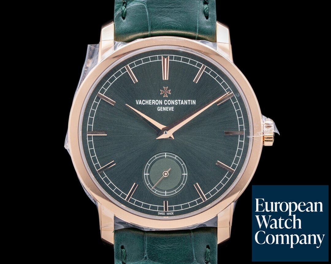 Vacheron Constantin 82172/000R-H008 Patrimony Traditionnelle Manual Wind 18K Rose Gold GREEN DIAL